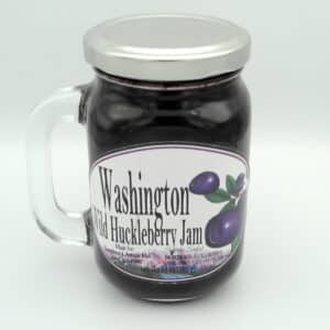 13oz Jar of Huckleberry People's Wild Huckleberry Jam