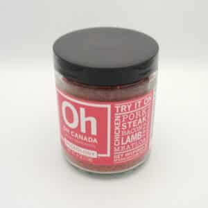 Jar of Spiceologist Oh Canada Steak Rub