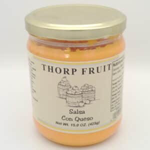 Jar of Salsa Con Queso dip from Thorp Fruit & Antique Mall