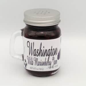 5oz jar of Huckleberry People's Wild Marionberry Jam