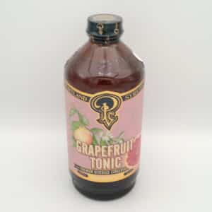 Bottle of Grapefruit Tonic drink concentrate
